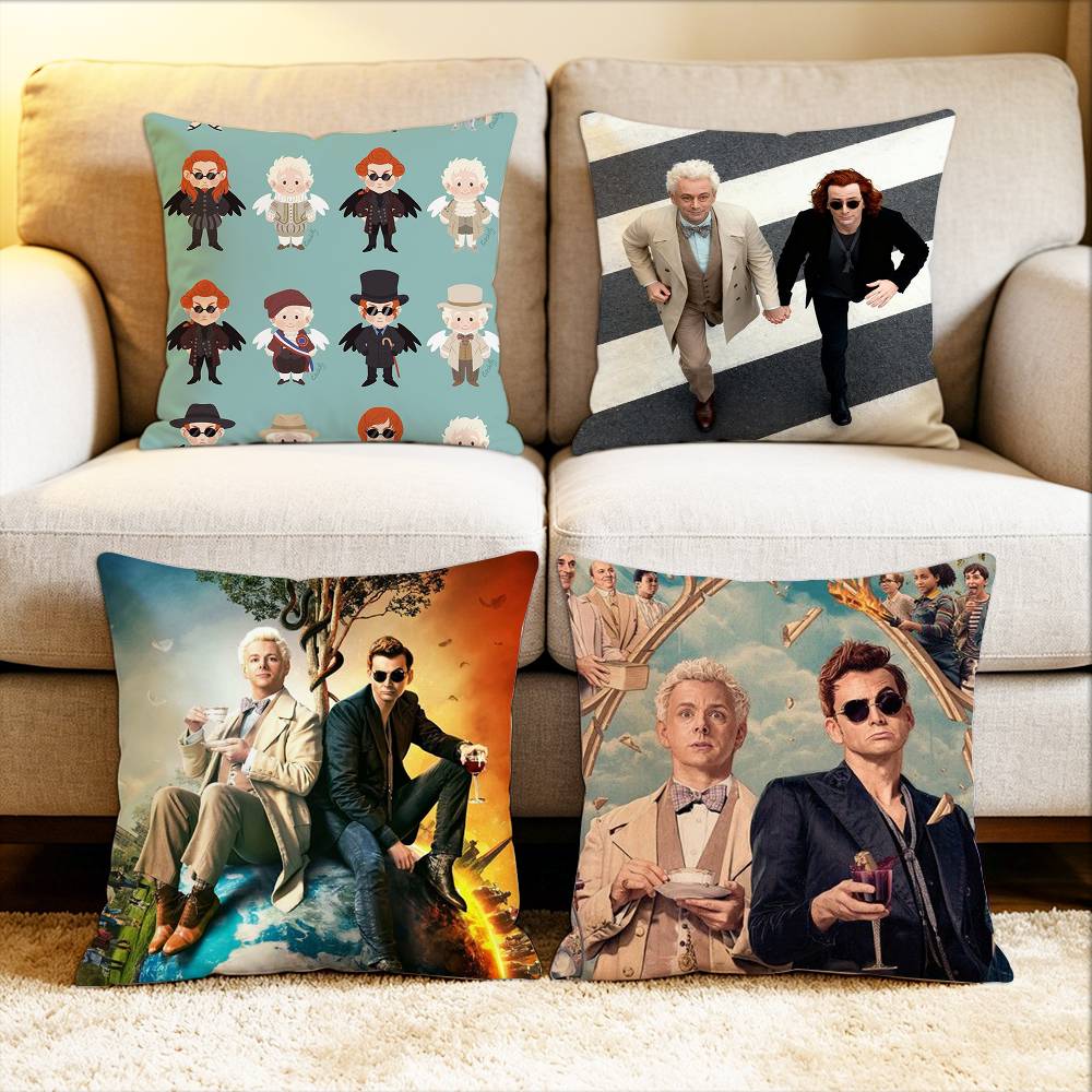 Home Textiles Group - Good O-omens ปลอกหมอนทรงสี่เหลี่ยมขนาดต่างๆ สำหรับตกแต่งรถยนต์ บ้าน และห้องนอน