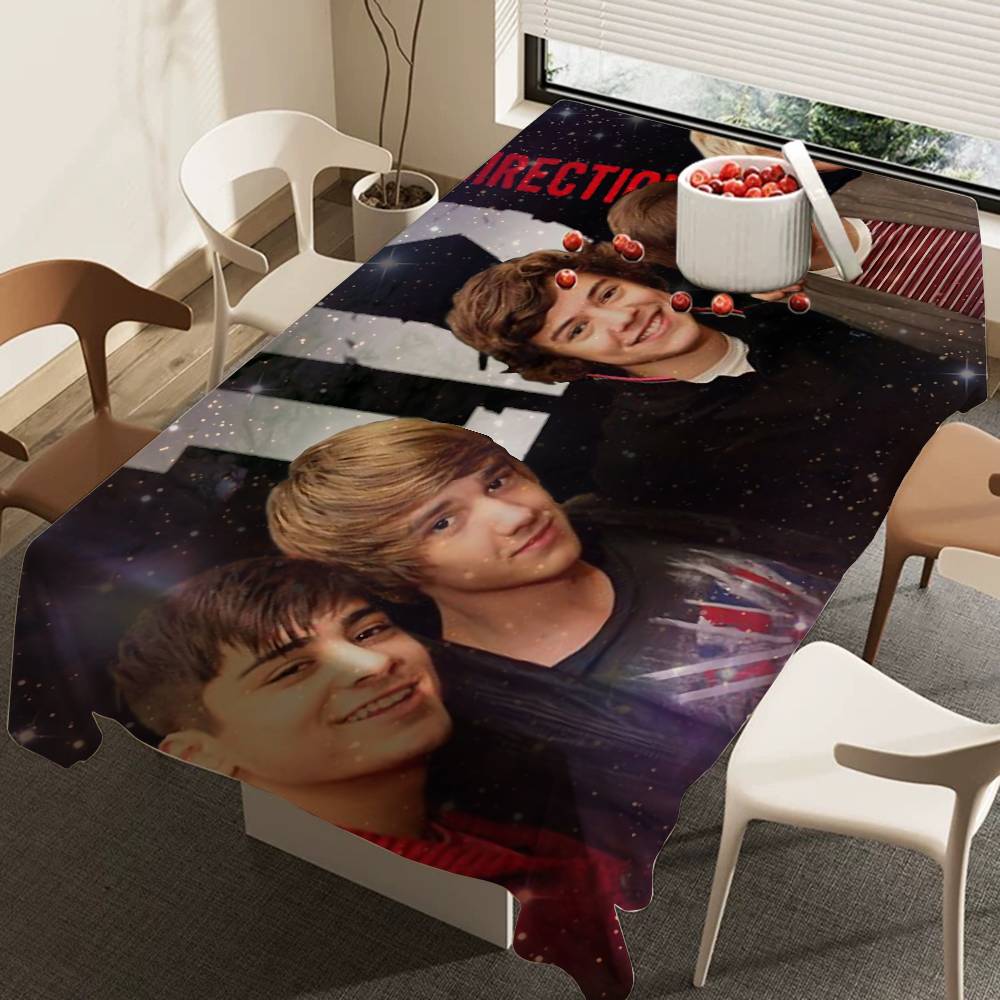 Home Textiles Direct - ผ้าปูโต๊ะ O-One D-Direction Band สำหรับงานปิกนิกในร่มและกลางแจ้ง งานปาร์ตี้