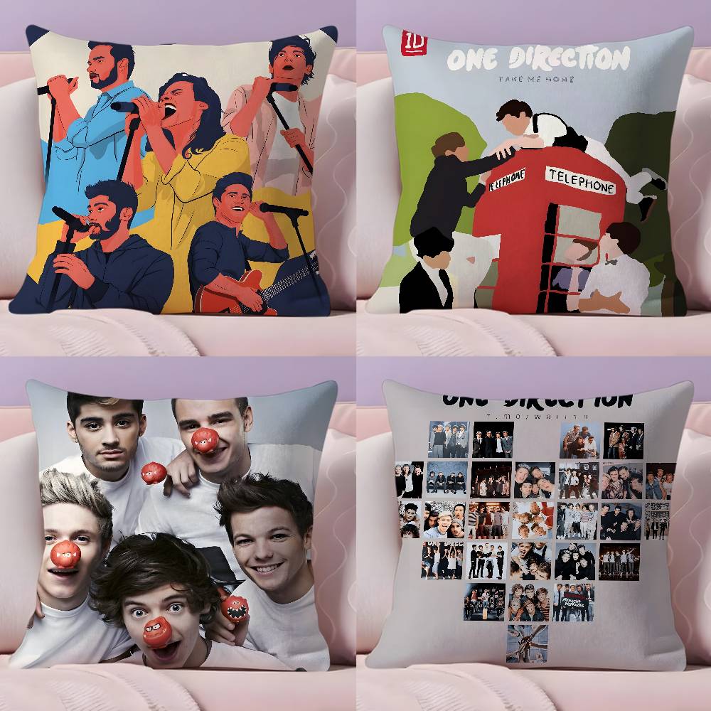 Home Textiles Direct - ปลอกหมอนอิง Band O-One D-Direction ผ้าเนื้อนุ่มพิเศษ ปลอดภัยต่อผิวหนัง