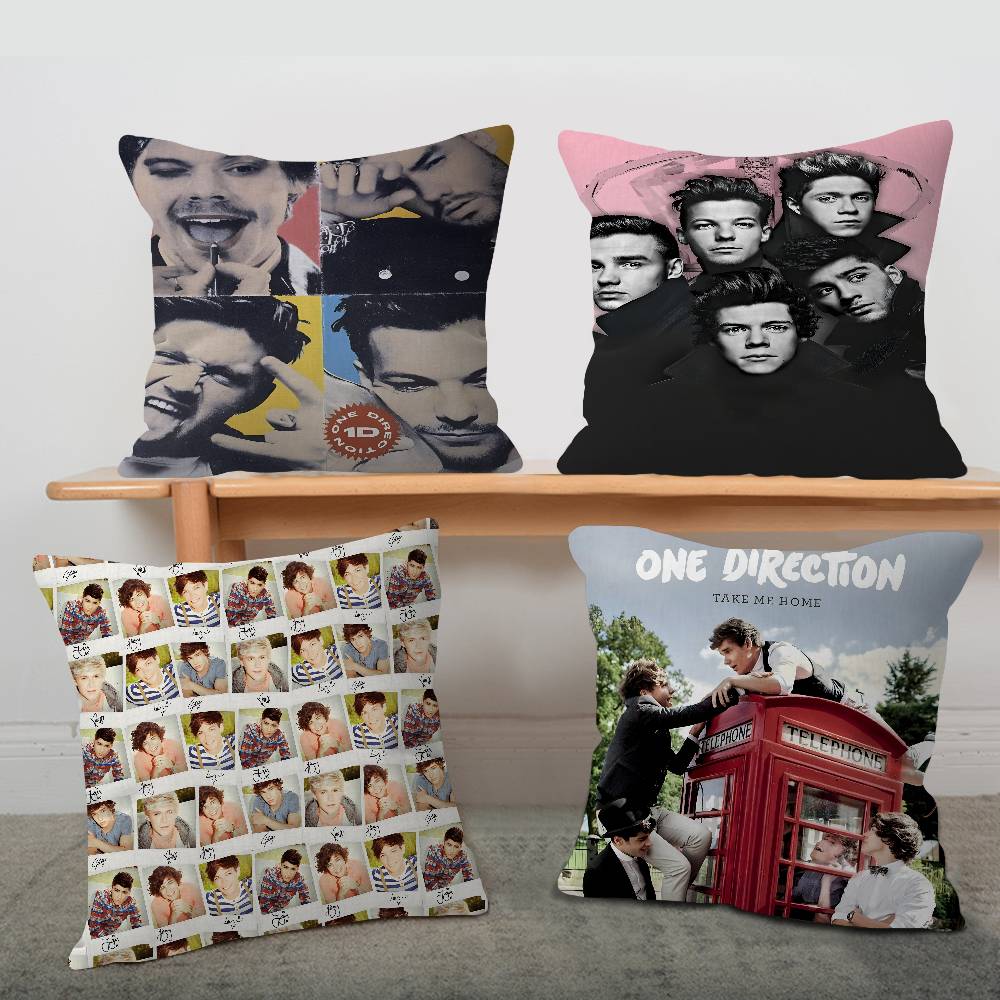 Home Textiles Direct - ปลอกหมอนอิงลายวงโอวันไดเรคชั่น ปลอกหมอนตกแต่ง ปลอกหมอนพิมพ์ลายสำหรับโซฟา