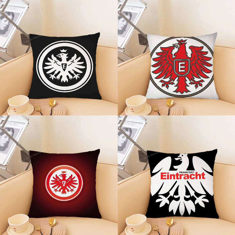 Home Textiles Frankfurt - ปลอกหมอน E-Eintracht F-Frankfurt 1 ชิ้น ปลอกหมอนแฟชั่นทรงสี่เหลี่ยม