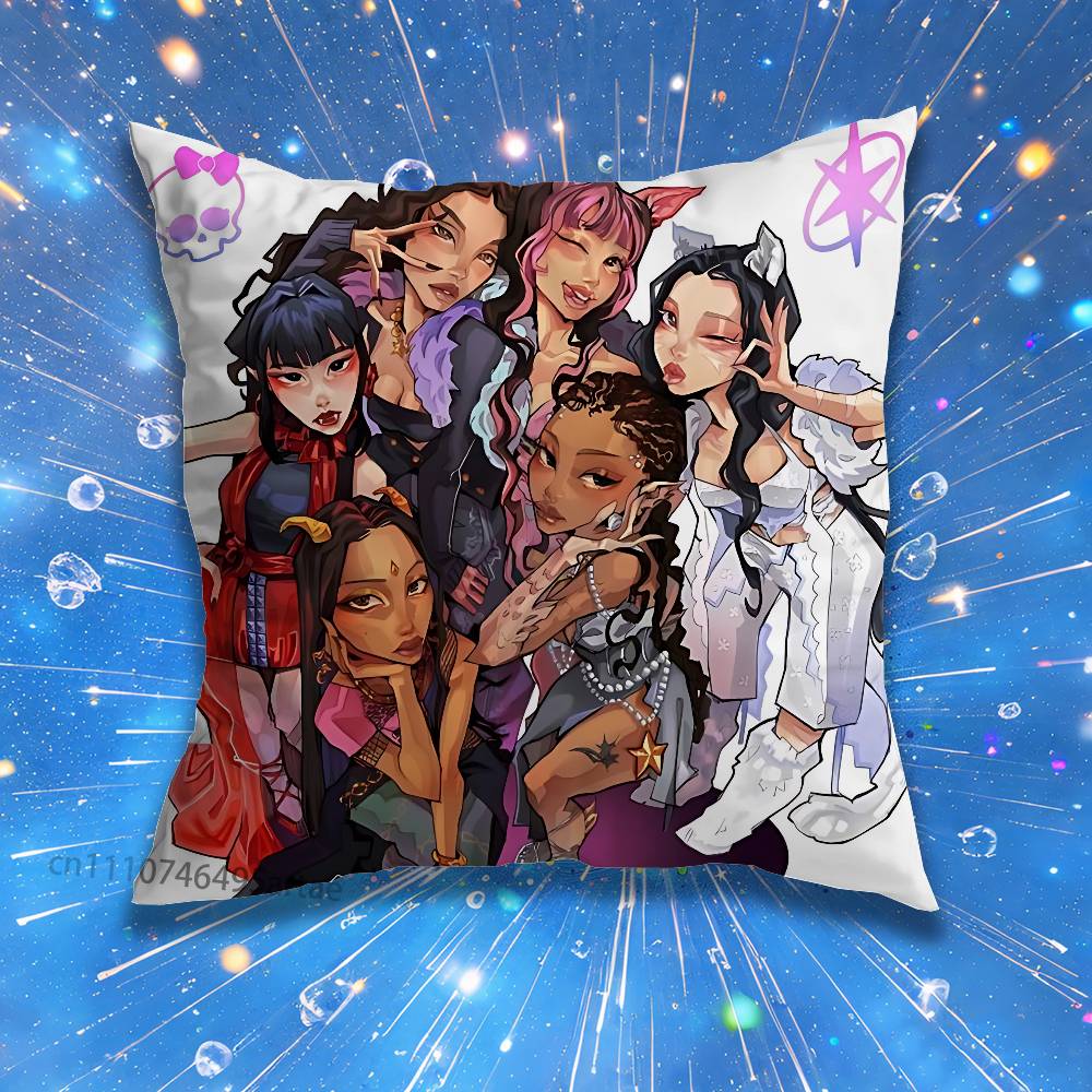 หมอนอิงรูปวงเกิร์ลกรุ๊ป K-Kats - Home Textiles Group บทวิจารณ์และราคา