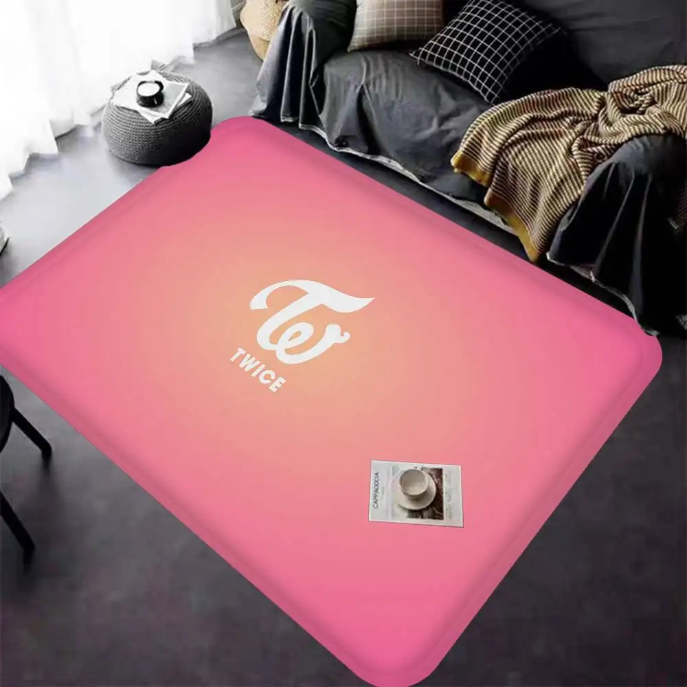 พรมเช็ดเท้าลายวง Kpop T-Twice  - Home Textiles Group บทวิจารณ์และราคา