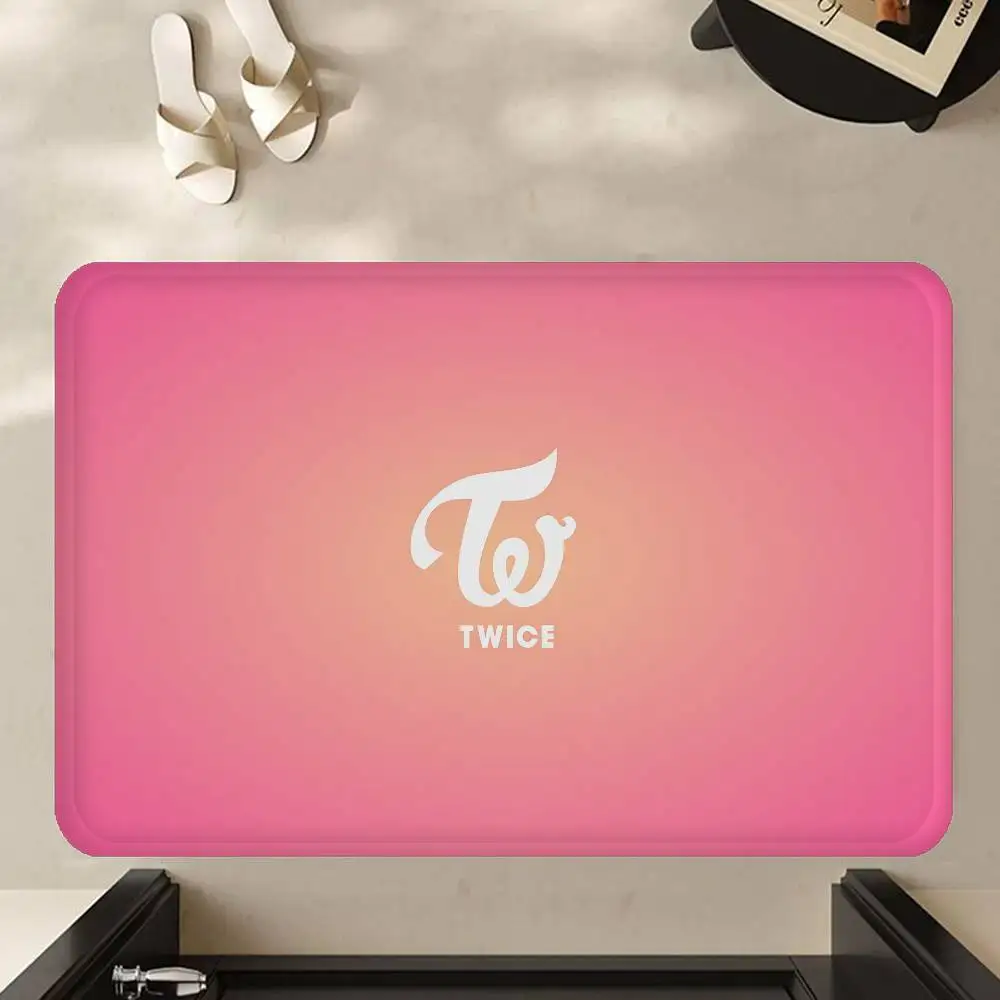พรมเช็ดเท้าลายวง Kpop T-Twice  - Home Textiles Group บทวิจารณ์และราคา