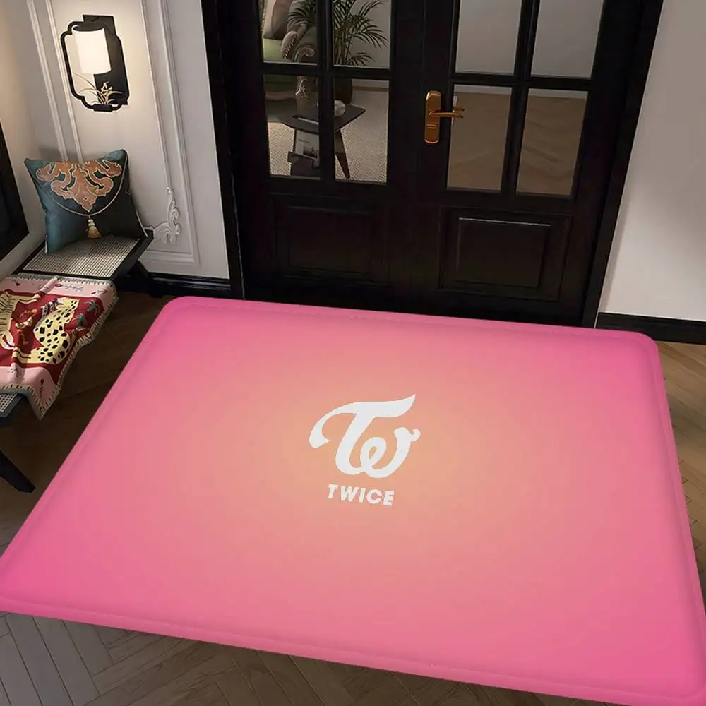 พรมเช็ดเท้าลายวง Kpop T-Twice  - Home Textiles Group บทวิจารณ์และราคา