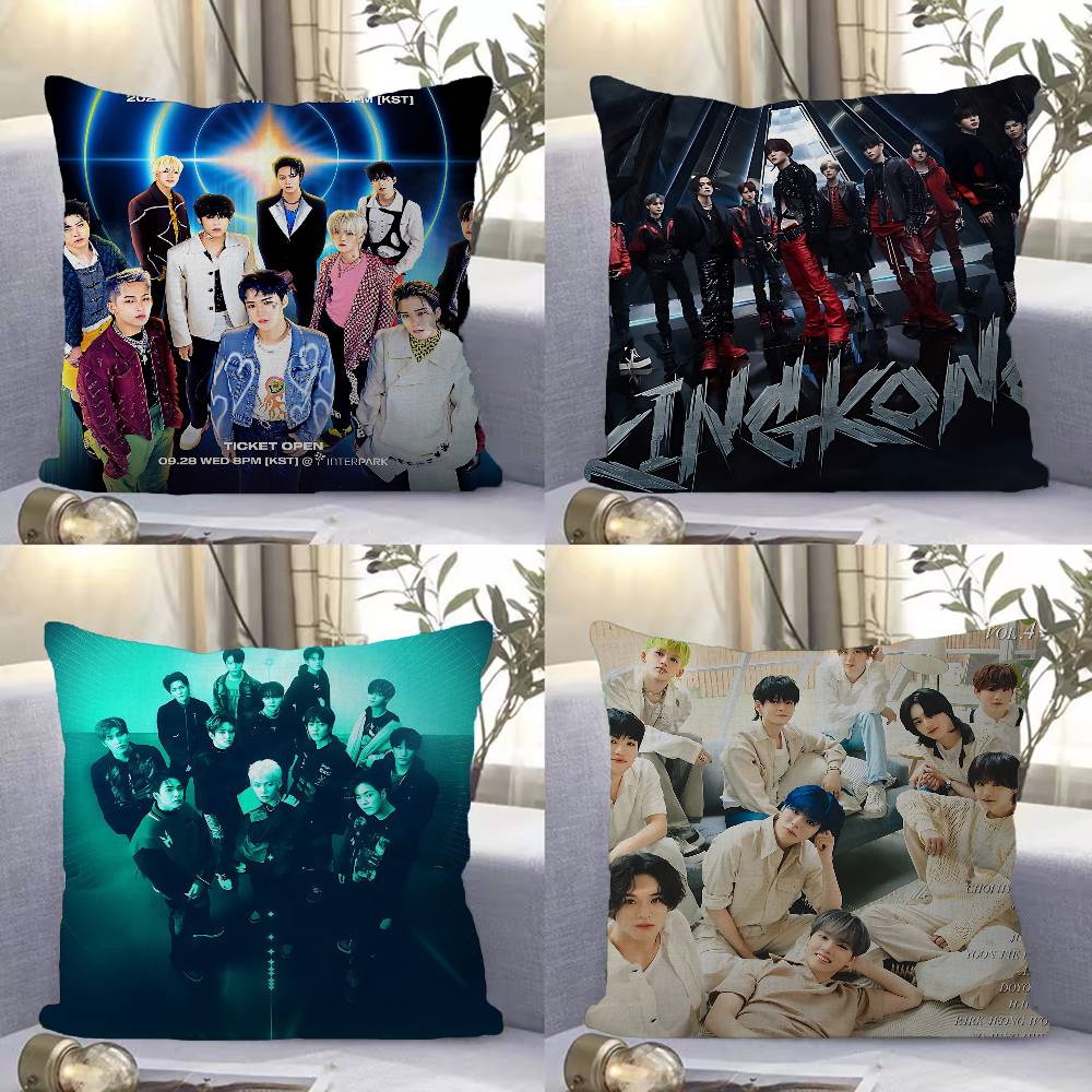 ปลอกหมอนอิงตกแต่งลายวง Kpop T- - Home Textiles Group บทวิจารณ์และราคา